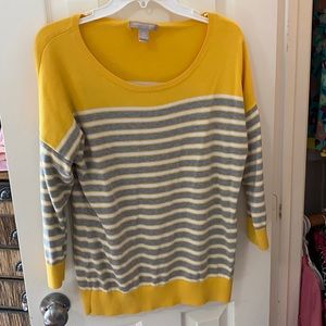 Banana republic striped sweater